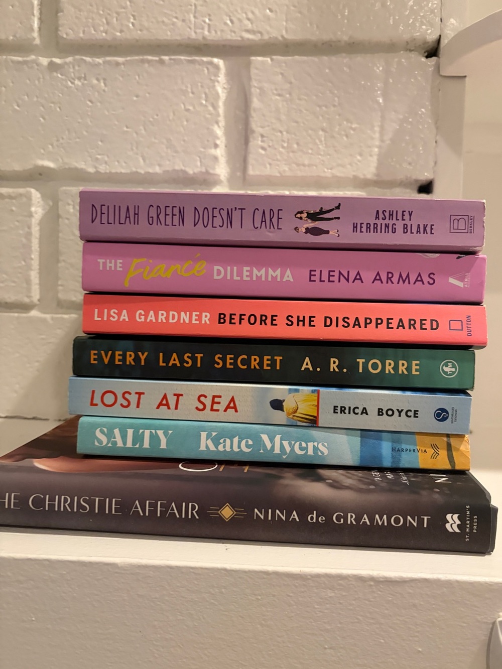 Bundle of Booktok popular suspense and romance books